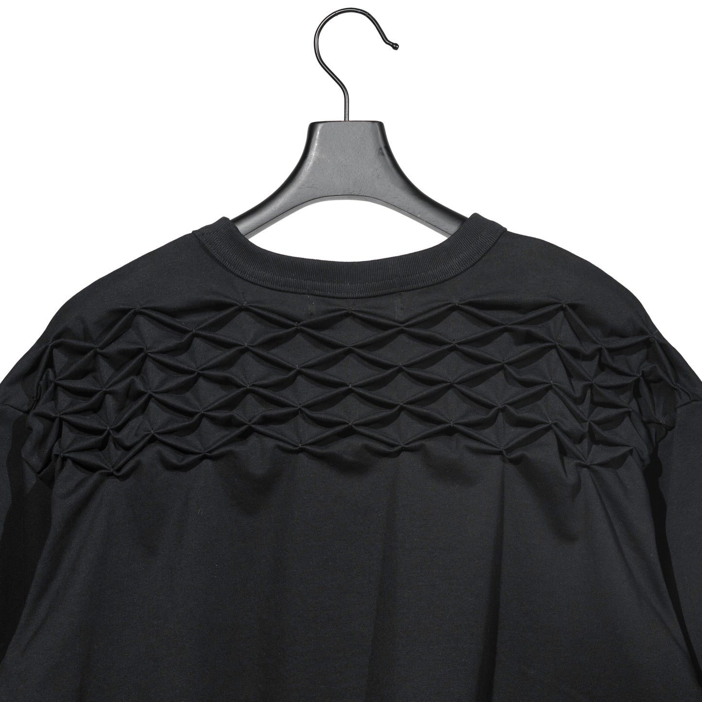 Yoke smocking t-shirt