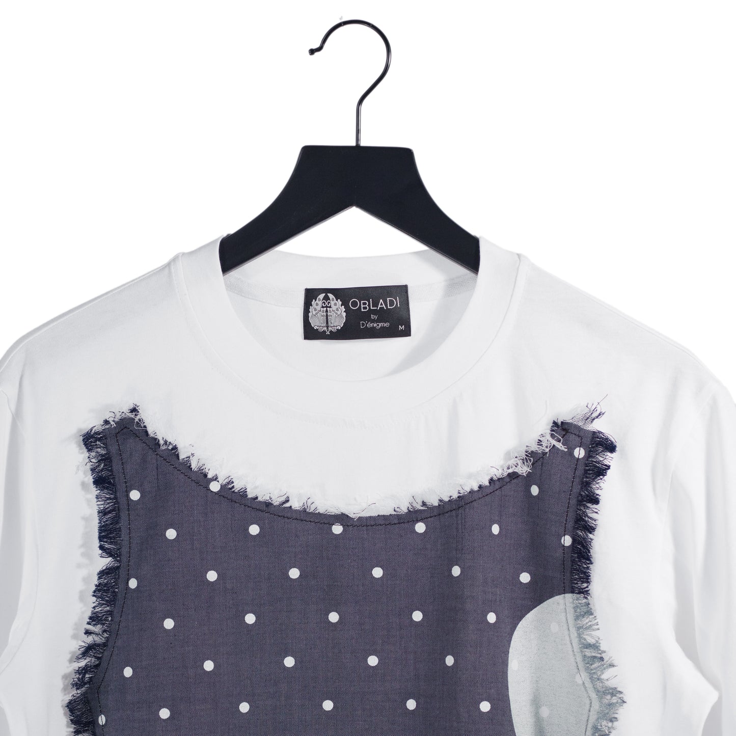 Printed Dots Patchwork T-shirts