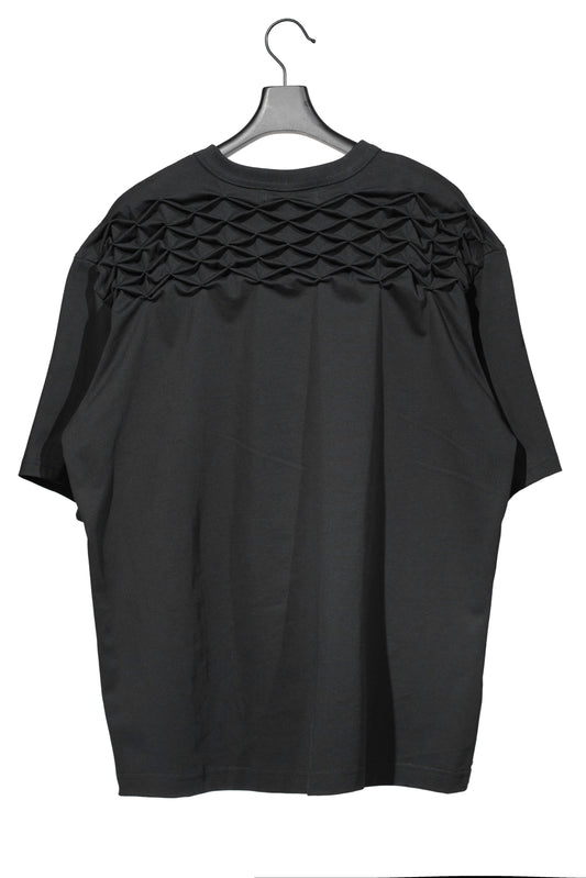 Yoke smocking t-shirt
