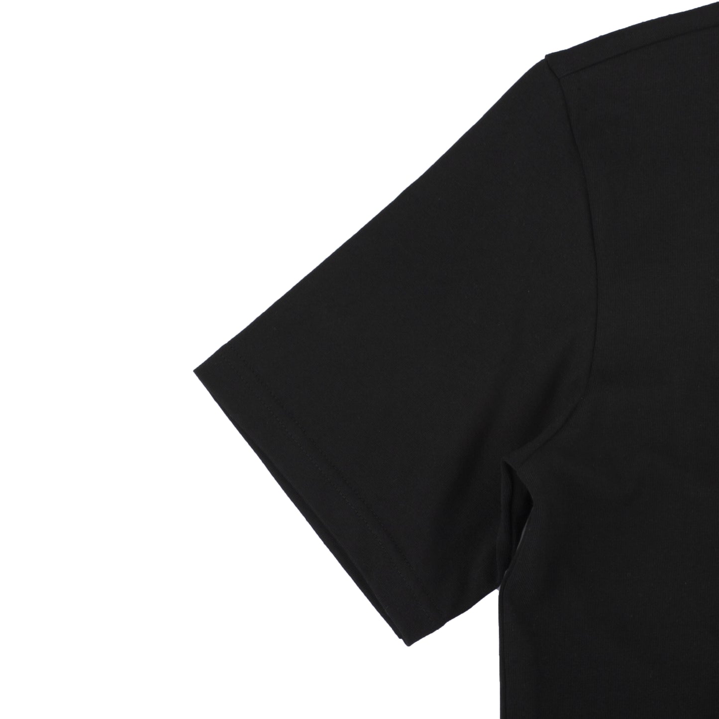 Cotton Tapes Black T-shirt