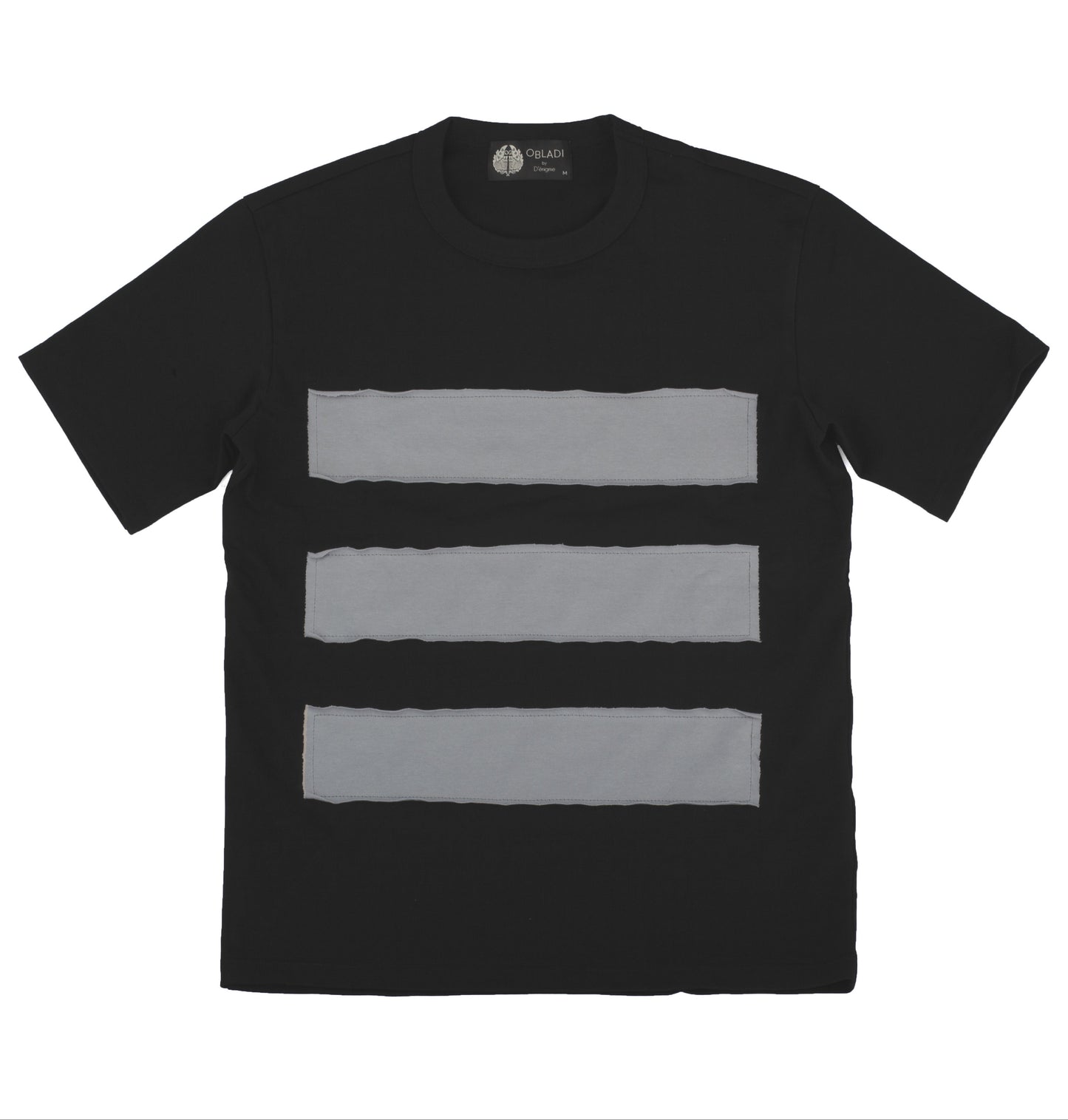 Three Stripes Patchworks T-Shirt