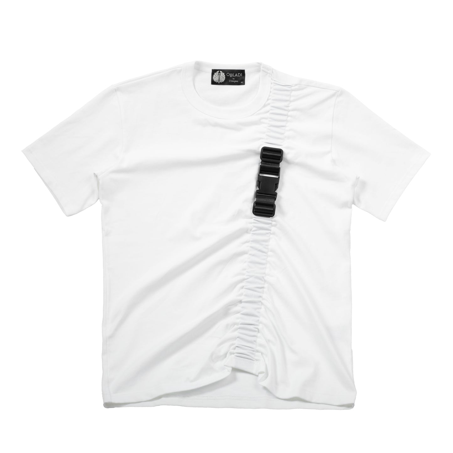 Gathered Buckle T-Shirt