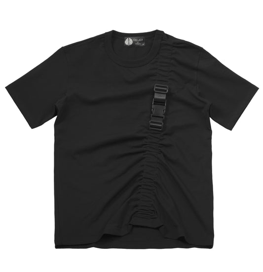 Gathered Buckle T-Shirt