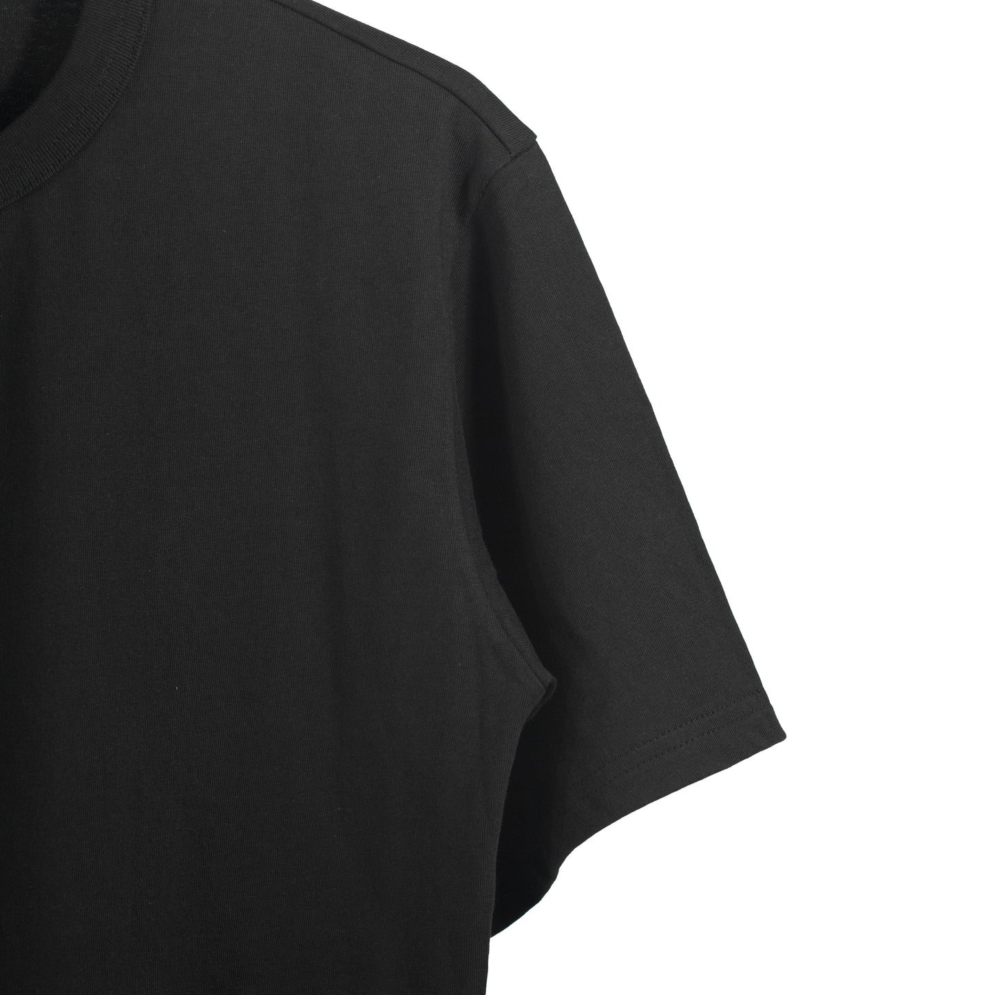 Bag Pocket on Black T-Shirt