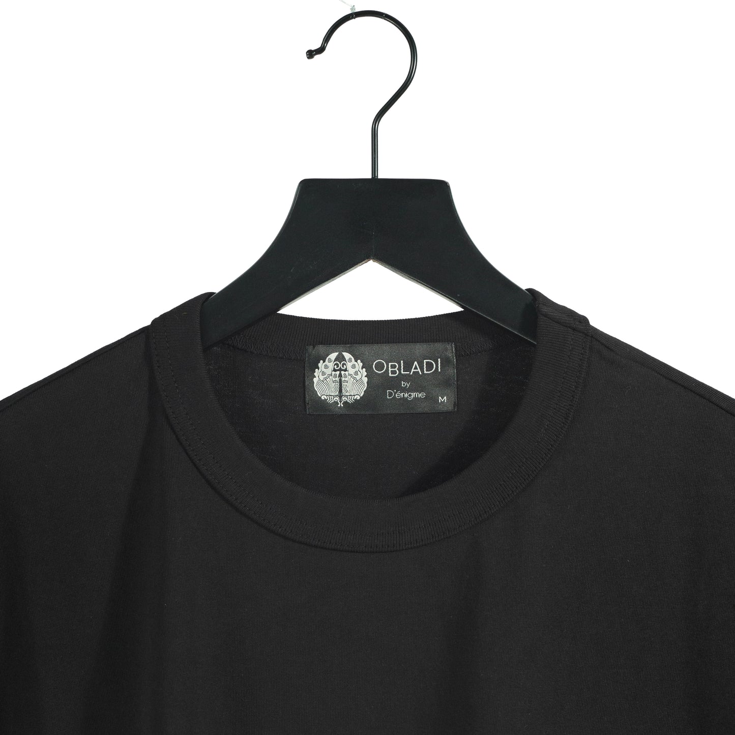 Bag Pocket on Black T-Shirt