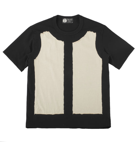 Two Half Patchwork T-Shirt