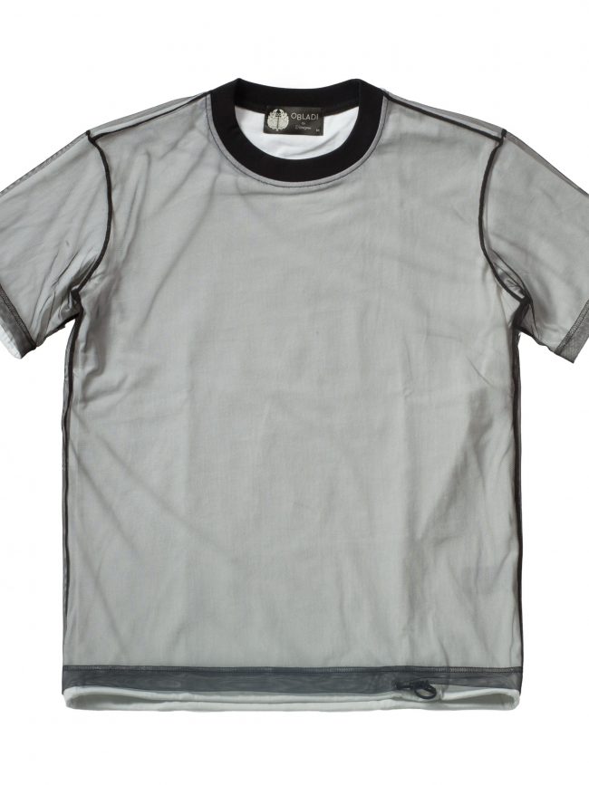 Two layers mesh t-Shirt